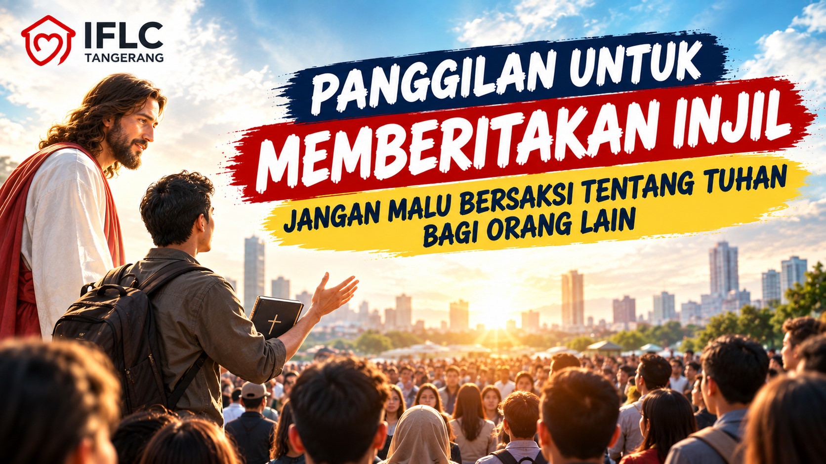 JANGAN MALU BERSAKSI TENTANG TUHAN BAGI ORANG LAIN